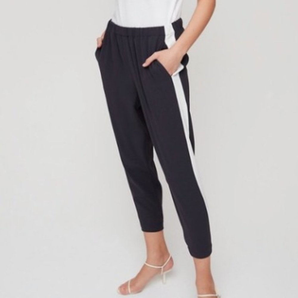 Aritzia Babaton Tuxedo Stripe Pant Jogger XL